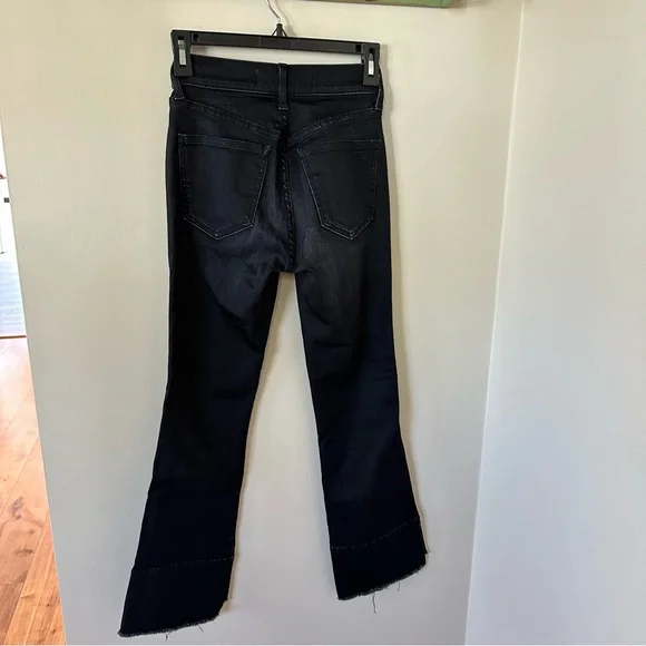 AYR The Shade Straight Crop Step Hem Jeans in Chill Uniform